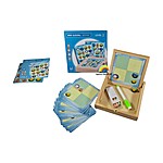 Joc de logică și memorie Mini Sudoku magnetic cu fenomene atmosferice (stările vremii), nivel 2 pentru 4-6 ani (cu tăbliță albă magnetică și tăbliță pentru cretă) - imagine 2