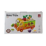 Joc educativ multifuncțional Camionul de sortat fructe și recoltat legume - imagine 6