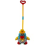 Jucărie de împins cu sunete Pinguin - imagine 2