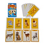 Carduri cognitive cu animale în limba română și engleză - set 36 cartonașe educative - imagine 2