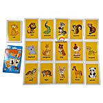 Carduri cognitive cu animale în limba română și engleză - set 36 cartonașe educative - imagine 4