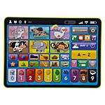 Tabletă educativă interactivă pentru copii – activități în Română & Engleză, cu sunete, litere, cifre, animale și muzică - culoare verde - imagine 3