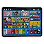 Tabletă educativă interactivă pentru copii – activități în Română & Engleză, cu sunete, litere, cifre, animale și muzică - culoare roz - imagine 3