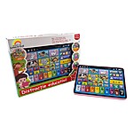 Tabletă educativă interactivă pentru copii – activități în Română & Engleză, cu sunete, litere, cifre, animale și muzică - culoare roz - imagine 8