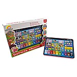 Tabletă educativă interactivă pentru copii – activități în Română & Engleză, cu sunete, litere, cifre, animale și muzică - culoare roz - imagine 9