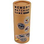 Joc de memorie cu jetoane din lemn - model cu mijloace de transport - imagine 4