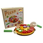 Joc educativ din lemn „Pizza” 🍕