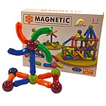 Joc Magnetic Sticks 64 piese - imagine 5