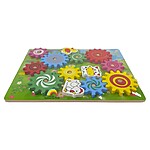 Joc de tip puzzle 3D roți zimțate, model cu animale de la fermă - imagine 3