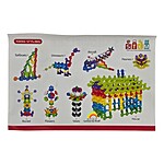 Set de construcție STEM din plastic - Educational building blocks, Snowflakes - imagine 5