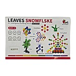 Set de construcție STEM din plastic - Educational building blocks, Snowflakes - imagine 6