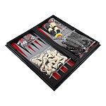 Joc de societate magnetic 3 în 1: Șah, Table și Dame, 62 piese, 32 cm - imagine 3